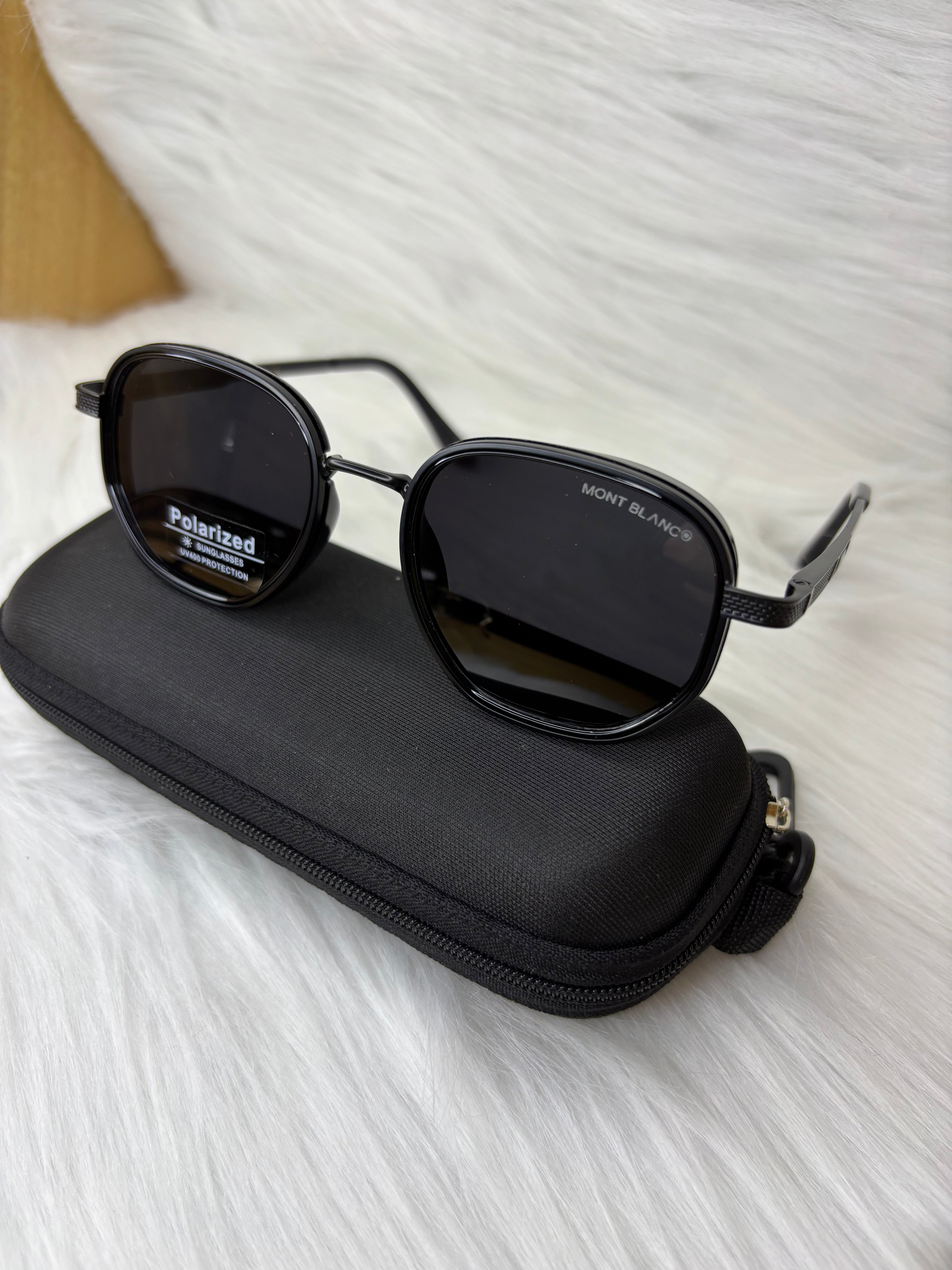 montblanc full black polarisé