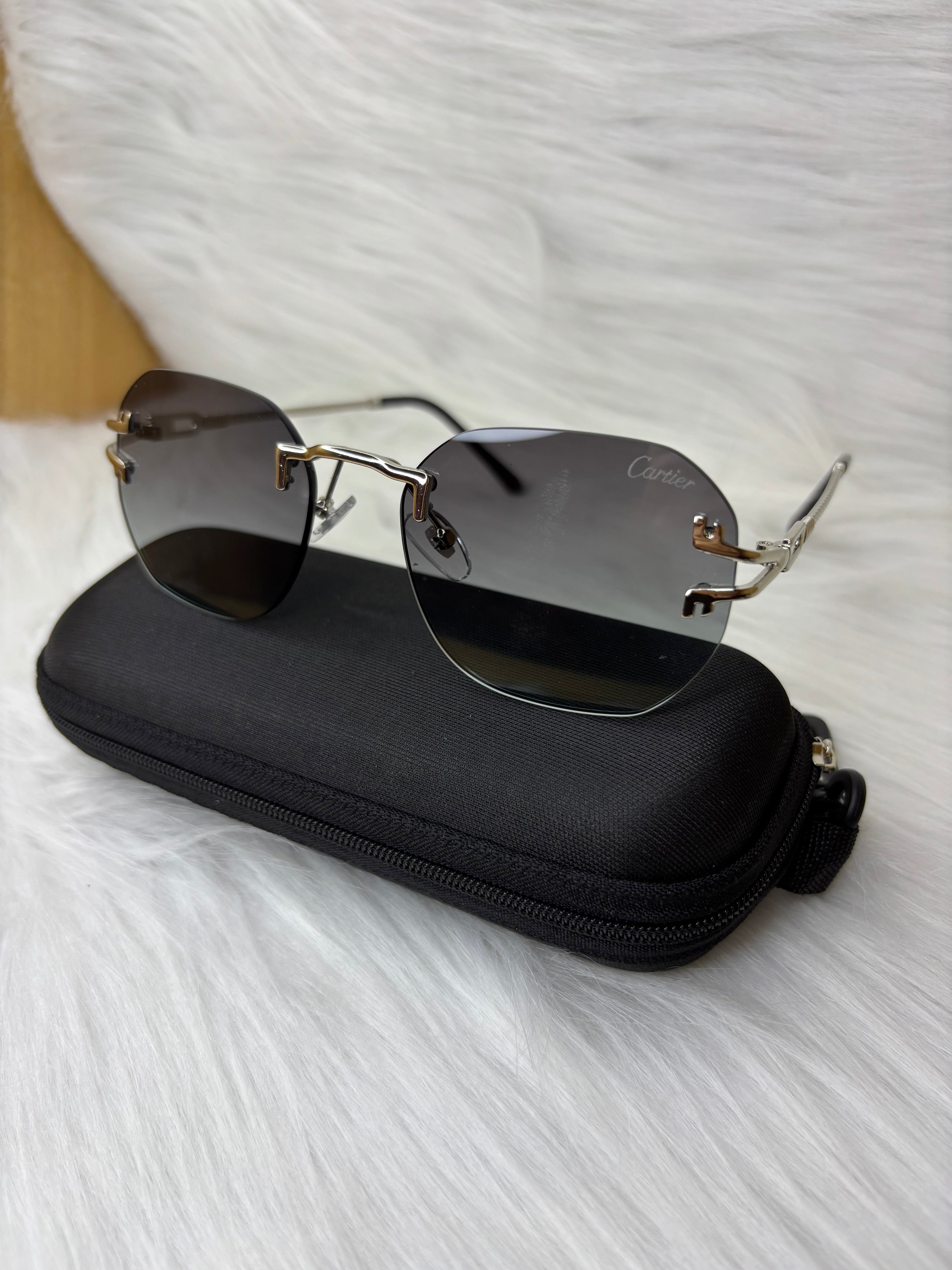 cartier percée noire dégradé Grand taille